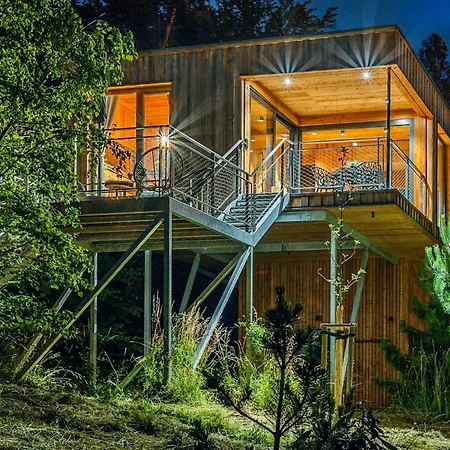 Hébergement de vacances Discover The Harz National Park From A Tree House *