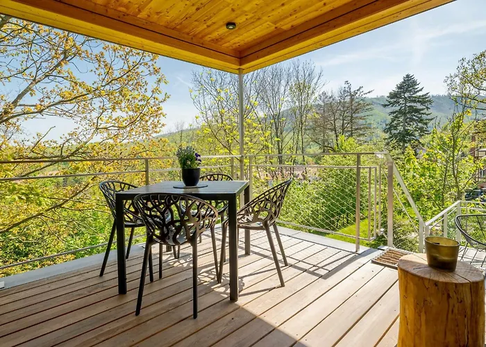 펜션 Discover The Harz National Park From A Tree House