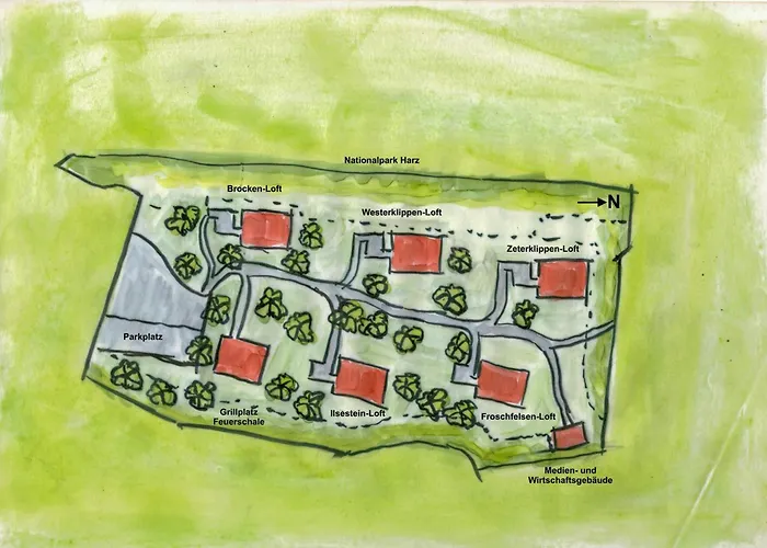 Discover The Harz National Park From A Tree House 펜션 *